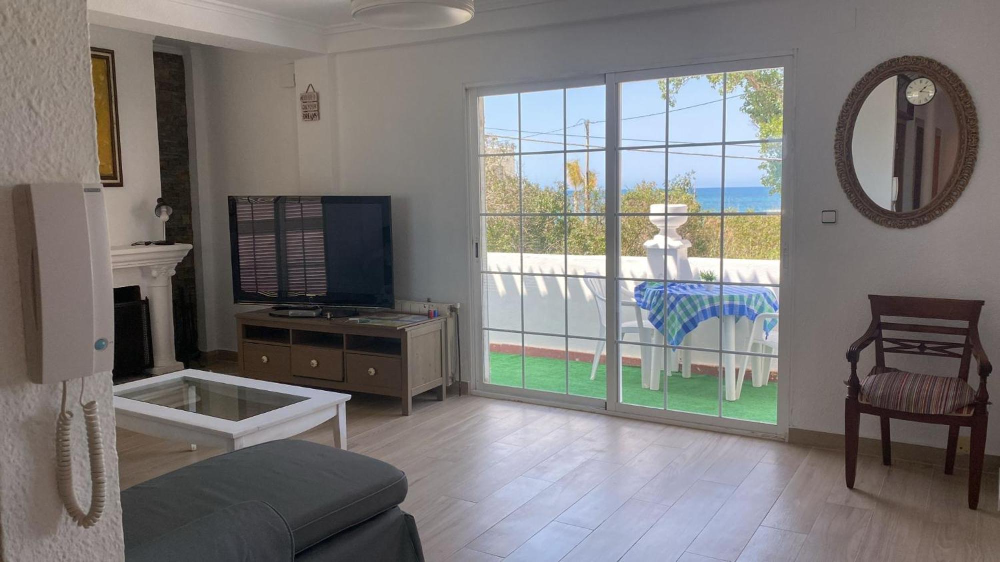 Chalet Denia Playa Primera Linea Villa Exterior photo