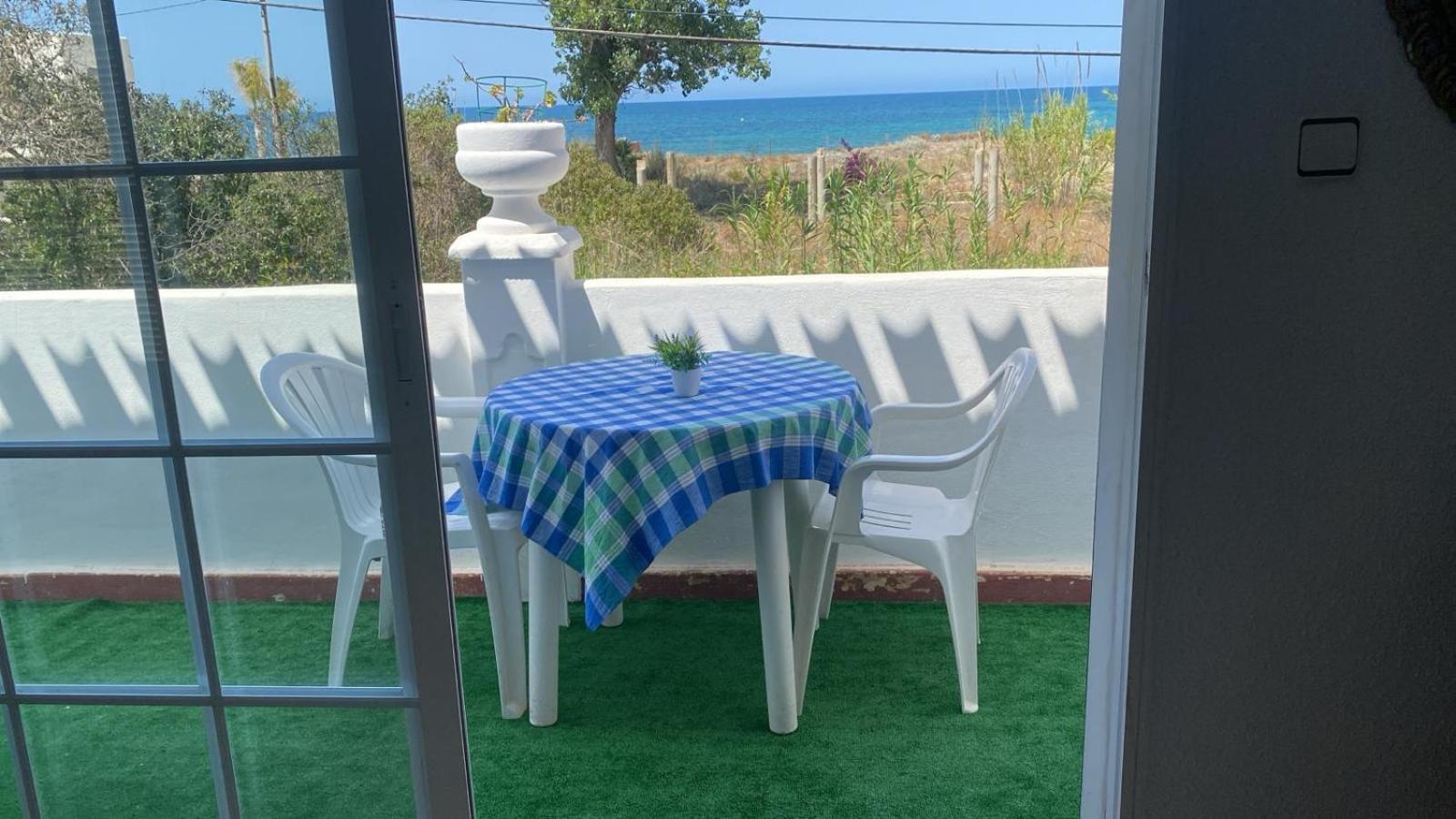 Chalet Denia Playa Primera Linea Villa Exterior photo